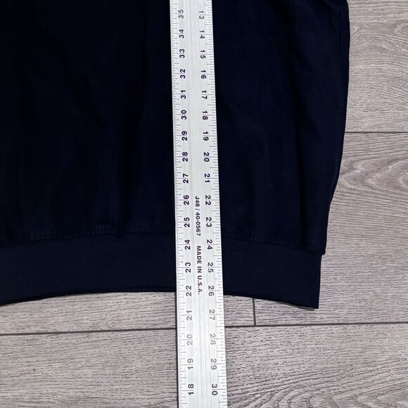 Zero Restriction Golf Vest Mens Large Blue Microsuede Preppy Athletic Winter - Picture 4 of 7